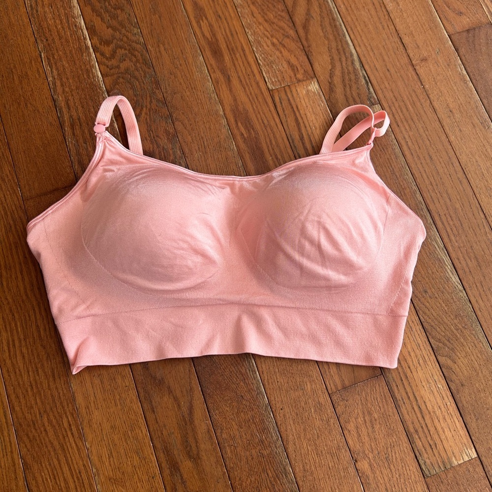 Women's Pink Seamless Bra
